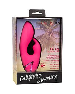 Vibrador So Cal Sunshine com 10 funções de vibração