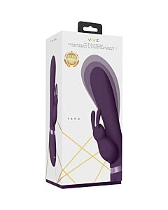 Vibrador Inflável TAKA - Roxo | Vibrador Ponto G e Clitóris Recarregável USB - 10 Funções | ENTREGA RÁPIDA