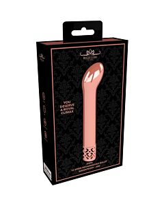 Vibrador recarregável Jewel Bullet Gold Rose - Produto erótico de luxo