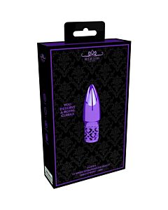 Vibrador recarregável GLITTER roxo - Produto erótico de alta qualidade e design único