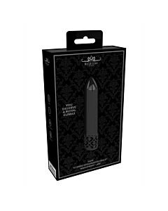 Vibrador GLITZ recarregável ABS Bullet - Cinza metálico
