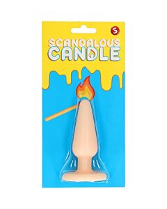 VELAS ESCANDALOSAS - Plug Anal - Carne | Vela Erótica