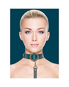 Colar com coleira verde Ouch Halo - Exclusivo BDSM - Envio em 24h!