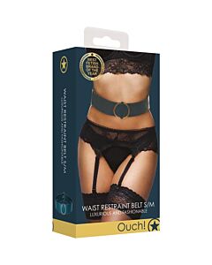 Cinto de cintura Ouch Halo - Verde | BDSM de luxo e sensualidade