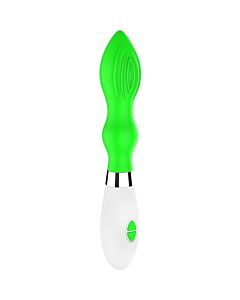 Vibrador Astraea de Silicone Verde 10 velocidades - Prazer Inigualável