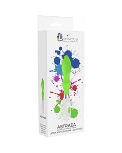 Vibrador Astraea de Silicone Verde 10 velocidades - Prazer Inigualável