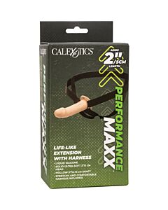 Capa com Extensão e Arnês Performance Maxx Vida Real 17,25 cm