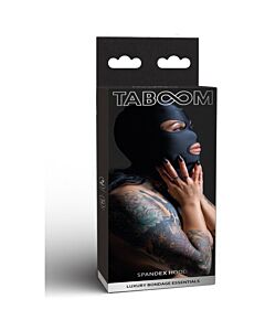 Capuz de Spandex TABOOM para jogos íntimos!