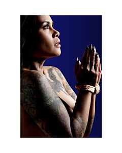 Corda de Cânhamo Taboom 1,5 Metros 7 mm - Nude | Comprar Corda de Cânhamo Hemp Rope 1,5m 7mm