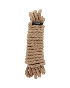 CORDA DE CÂNHAMO TABOOM 5m 7mm - Nude - CORDA DE CÂNHAMO 5 METROS 7 MM