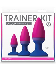 Kit de treinamento anal Cores - KIT DE TREINAMENTO COLOURS