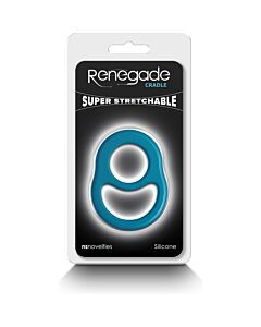 Renegade Cradle - Anéis Rebeldes de Silicone Azul