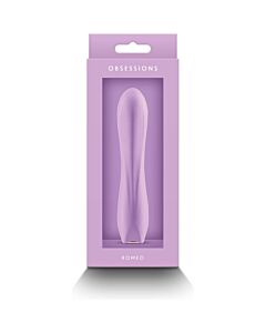 Obsessão Romeo - Vibrador de Silicone Recarregável IPX6