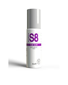 S8 Hybrid Cum Glide 50ml - Lubrificante híbrido projetado para imitar o esperma.