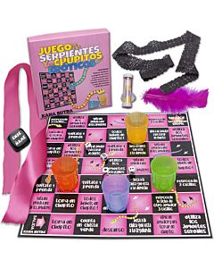 Jogo da Serpente com Shots Eróticos - Diversão e Provocação em Casal ou com Amigos