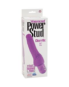 Poder parafuso prisioneiro cliterrific realstico vibrador roxo