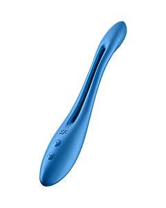 Satisfyer Elastic Game - Vibrador Multifuncional Azul Escuro
