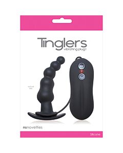 Tinglers plugue vibrador 1 preto