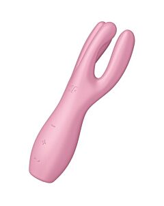 Satisfyer Threesome 3 Vibrador Rosa - 3 Motores Potentes