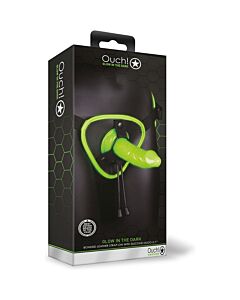 Ai! Arnês com Strap-On e Brilho no Escuro - Glow in the Dark