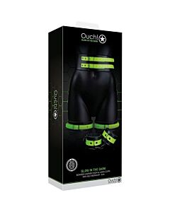 Ai! - Algemas, cinto e correias para coxas - Brilham no escuro