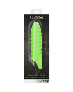 Capa para pénis Glow in the Dark - OUCH!