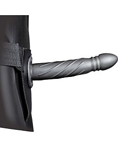 Ai! Strap-On Oco Trançado Metalizado 8''/20 cm