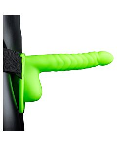 Ouch-Strap-On Oco com Testículos - Brilha no Escuro