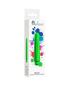 Delia Vibrador Bullet 10 Velocidades Verde