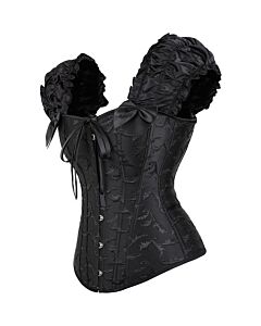 Corset anjos negro - Tamanho XL