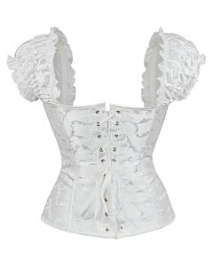 Corselet Anjos Branco - Tamanhos S a 2XL