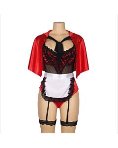 3XL Halloween Natal Adulto Capuchinho Vermelho Fantasias Cosplay