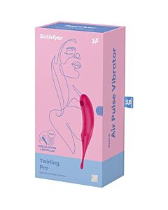 Satisfyer Twirling Pro - Vibrador Híbrido de Ar Pulso e Vibração