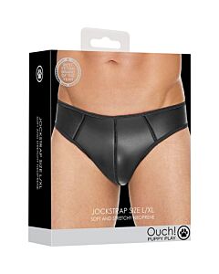 Ouch Puppy Play - Jockstrap Neoprene - Preto