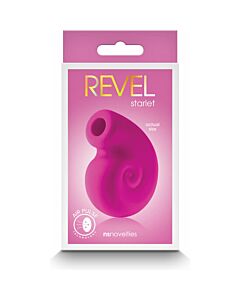 Estimulador de Clitóris Revel Starlet - Rosa | Estimulador de Clitóris