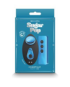 NSNOVELTIES - SUGAR POP CHANTILLY - VIBRADOR AZUL
NSNOVELTIES - SUGAR POP CHANTILLY - VIBRADOR AZUL