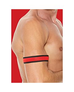 Ouch Puppy Play - Braçadeiras de Neoprene Vermelhas