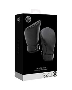 Ai! Puppy Play - Luvas de Neoprene - Preto