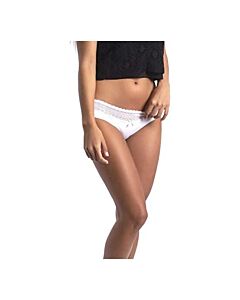 Conjunto de 12 biquínis com cintura de renda sortidos - Preto/Verde/Azul Marinho/Branco/Vermelho/Azul Escuro