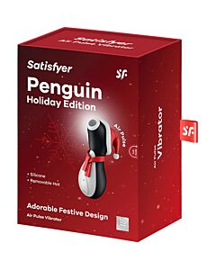 Satisfyer Penguin Edição de Natal na Sex Shop - Aproveite a Edição de Natal