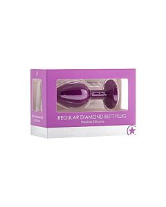 Plug Diamante Roxo