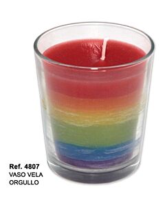 Vela Orgulho LGBT | Vela Artesanal de Cera de Soja
