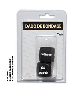 Blister Jogo Dados Ação e Corpo - Grande Qualidade