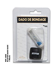 Blister dado sado 30x30 mm + relógio de areia 2 minutos