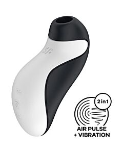 Satisfyer Orca Estimulador de Clitóris - Estimulador de Sucção Satisfyer com Vibração; Características: 11 Funções de Pressão, 12 Programas de Vibração, Design Especial