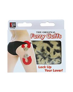 Dream Toys Algemas de Pelúcia Leopardo - Acessório de Escravidão