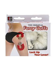 Dream Toys Algemas de Pelúcia Branca - Acessório de Escravidão