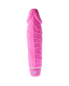 VIBRADOR MINI CLÁSSICO VIBES OF LOVE 16CM - ROSA
