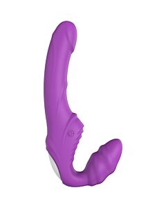 Vibes of Love Double Dipper Roxo - Strap-On sem alças