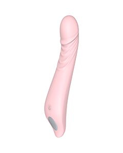 Vibes of Love Príncipe Encantado Rosa - Vibrador recarregável de silicone com 9 funções